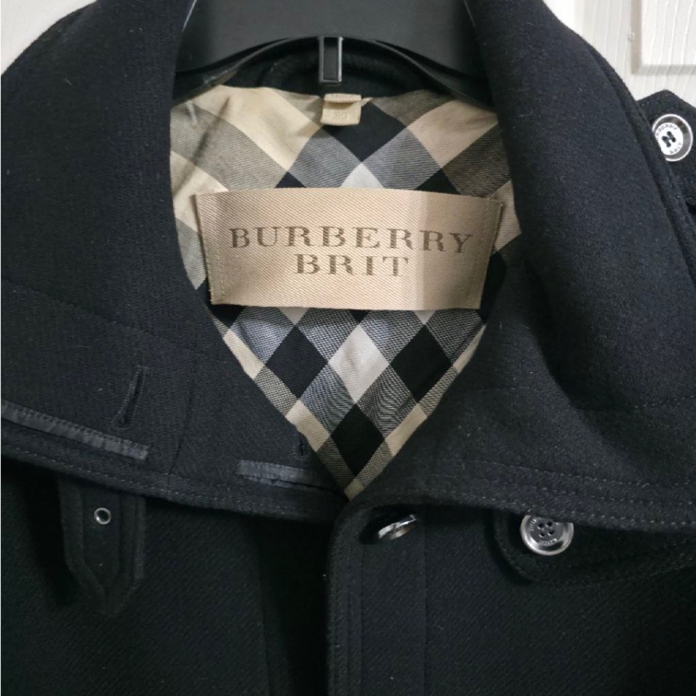Size 8 Burberry Black Trench Coat for Women - Picture 9 of 13